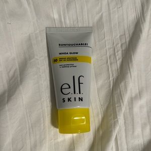 Never used but out of box elf sunscreen/primer